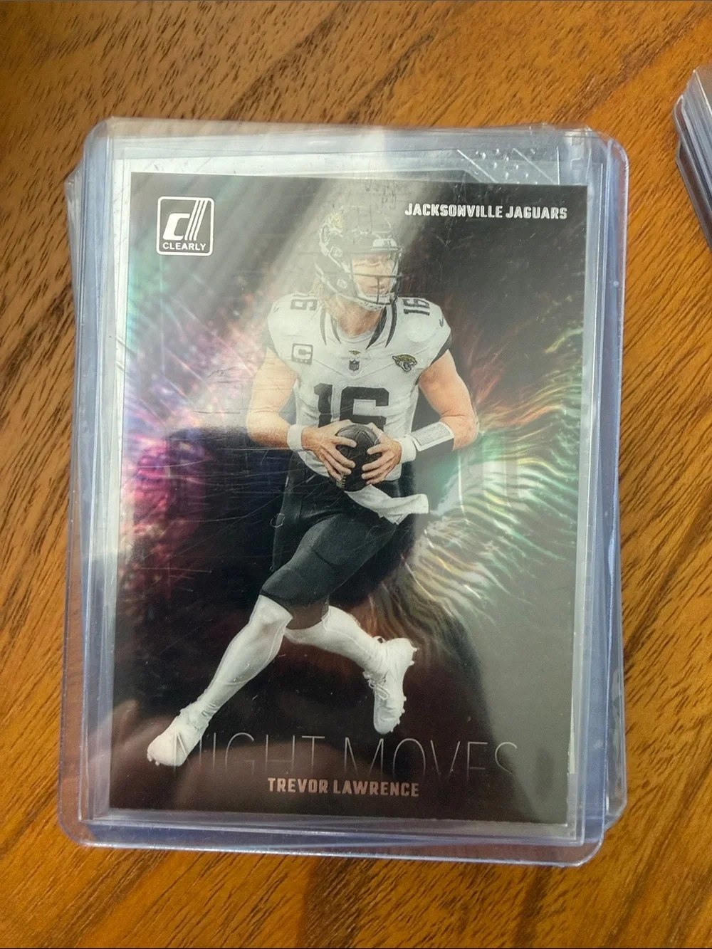 Trevor Lawrence 'Night Moves' Football Card - Jacksonville Jaguars CASE HIT